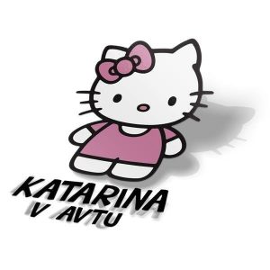 Avto nalepke Hello Kitty