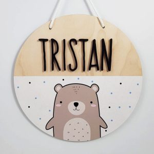 Tablica za rojstni dan + ime otroka